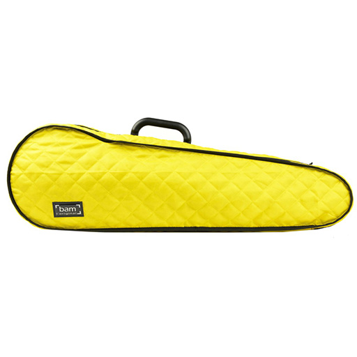 BAM Hoodie for Hightech Contoured Violin Case Yellow 4/4