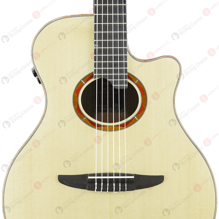 Yamaha NTX5 Acoustic Electric Classical Guitar with Reinforced Bag Natural