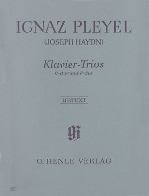 Piano Trios - Previously attributed to Joseph Haydn - for Violin, Cello and Piano - Ignaz Pleyel - Piano|Cello|Violin G. Henle Verlag Piano Trio Parts