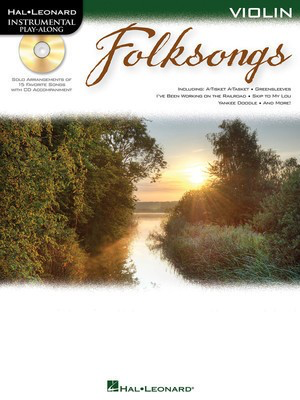 Folksongs - Instrumental Play-Along for Violin - Violin Hal Leonard Violin Solo /CD