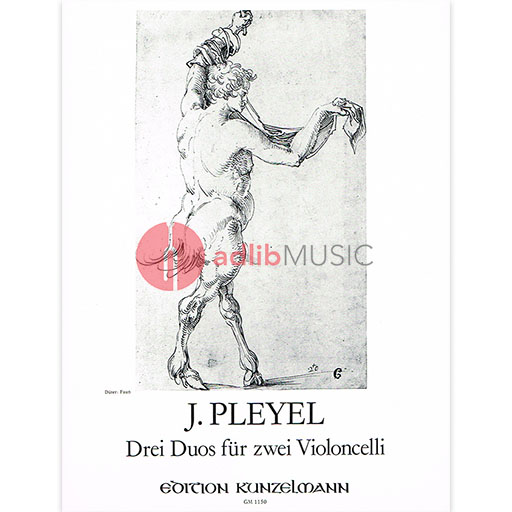 DUOS 3 ED THOMAS MIFUNE FOR 2 CELLOS - PLEYEL - CELLO - KUNZELMANN