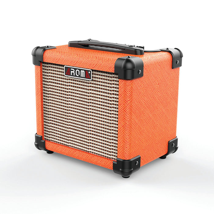 Aroma AG10OR 10W Orange Electric Guitar Portable Amplifier