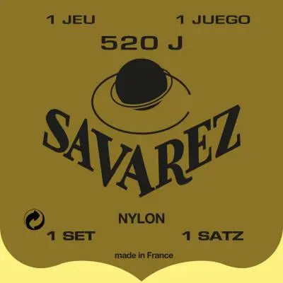 Savarez 520J Classical Guitar String Set Super High Tension
