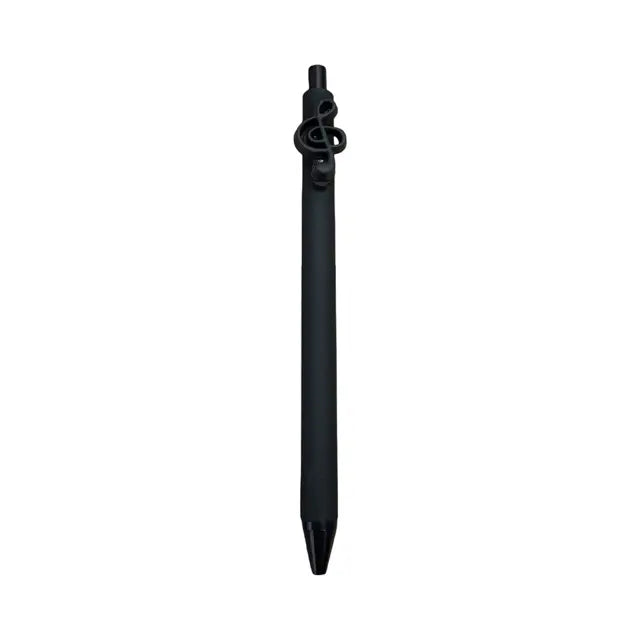 Black Pen with Treble Clef Charm
