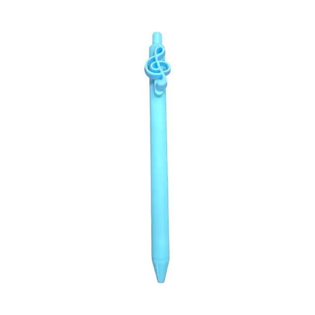 Blue Pen with Treble Clef Charm