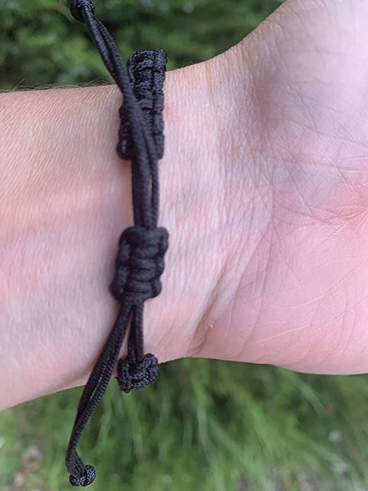 Music Rope Bracelet with Treble Clef Charm