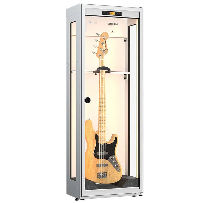 Lenthem CMIW-195DT Humidity Control Cabinet for Bass Guitar White