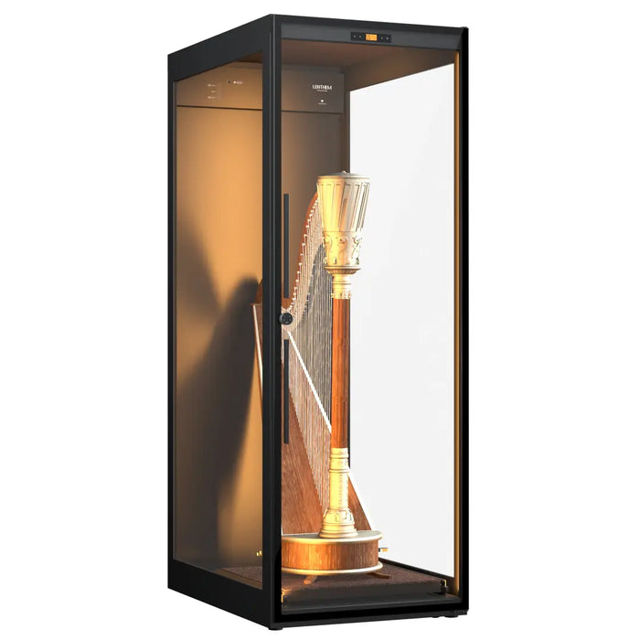 Lenthem CMI-1605DT Humidity Control Cabinet for Harp Black