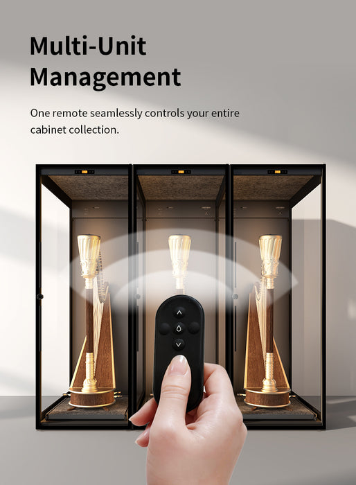 Lenthem CMIW-1605DT Humidity Control Cabinet for Harp White