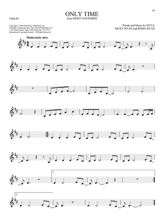101 Peaceful Melodies for Violin - Hal Leonard