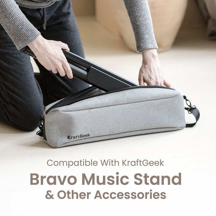 KraftGeek Capsule LITE Music Stand Gig Combo with Bag