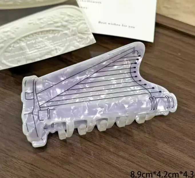 Hair Claw Concert Harp