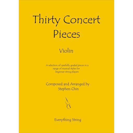 Chin - 30 Concert Pieces - Violin Everything Strings ES10V