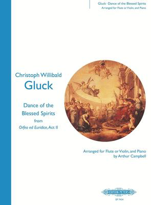 Dance Of The Blessed Spirits - Flute(Violin)/Piano Accompaniment - Christoph Willibald Gluck - Peters EP7434