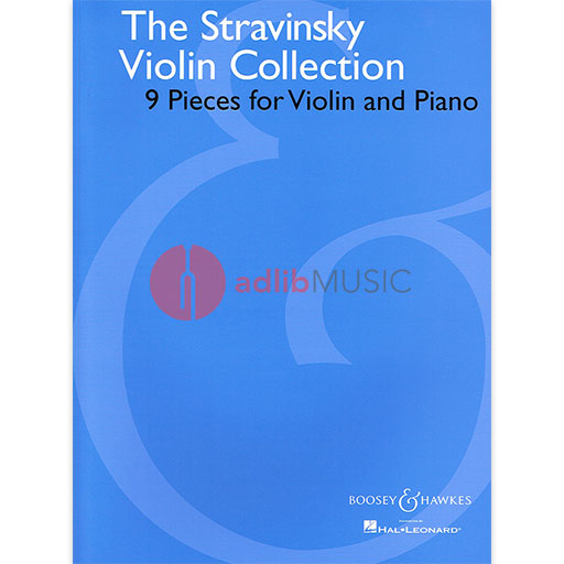 Stravinsky Violin Collection - Violin/Piano Accompaniment Boosey & Hawkes M051106301 48019417