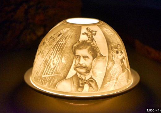 White Tealight Strauss Waltzes