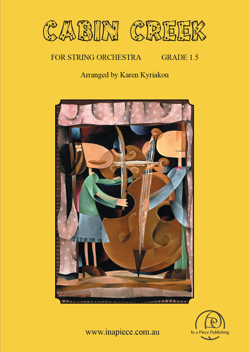 Kyriakou - Cabin Creek - String Orchestra Grade 1.5 Score/Parts In a Piece Publishing IAPPSOCC-05