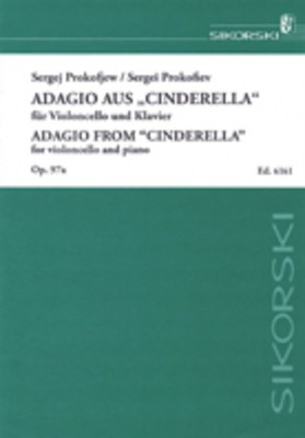 Sergei Prokofiev - Adagio from Cinderella, Op. 97a - Violoncello and Piano - Sergei Prokofiev - Cello Sikorski