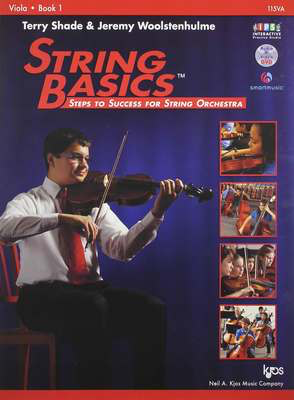 String Basics Book 1 - Viola Part by Shade/Woolstenhulme Kjos 115VA
