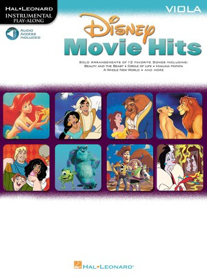 Disney Movie Hits - Viola - Book/OLA - Hal Leonard 841427