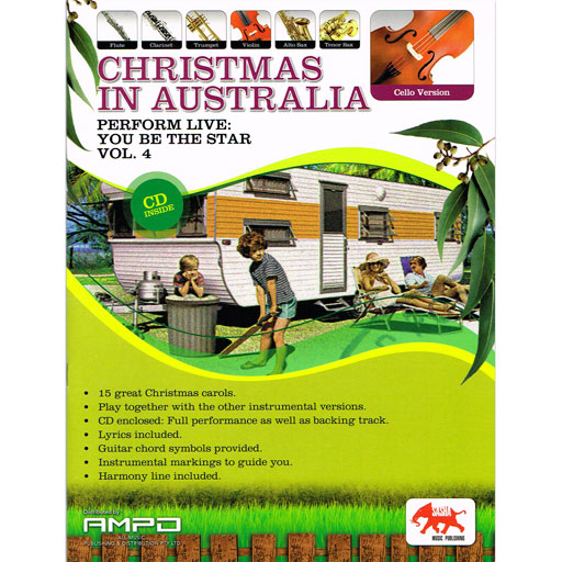 Perform Live Volume 4 Christmas in Australia - Cello/CD Sasha 303152240