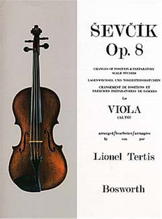 Sevcik - Studies Op8 - Viola Solo transcribed by Tertis Bosworth BOE3921