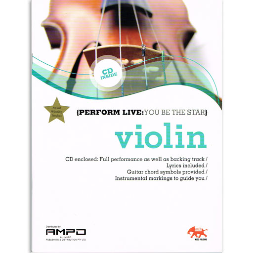 Perform Live Volume 1 You Be The Star - Violin/CD Sasha 301139840