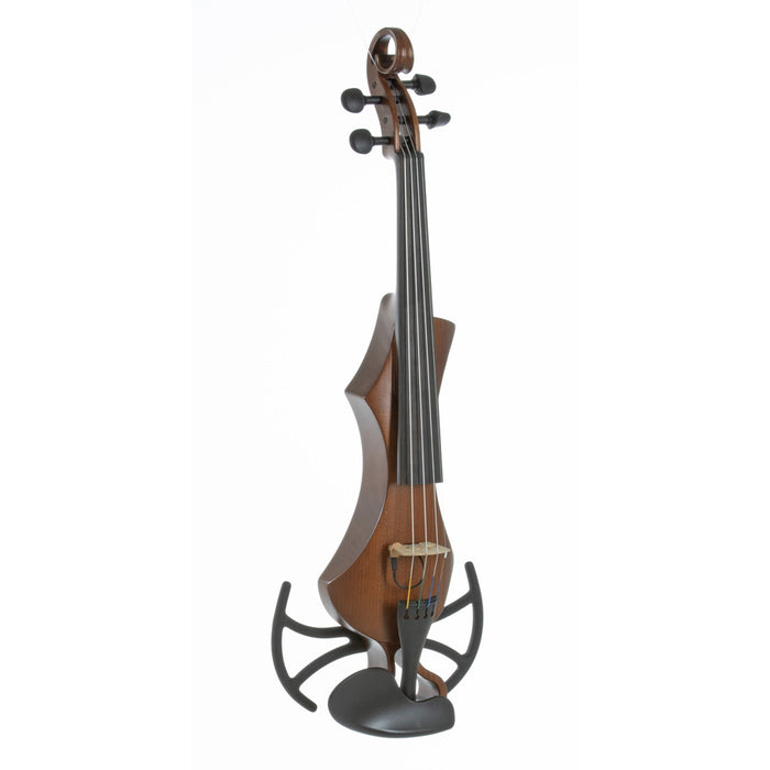 GEWA Novita 3.0 Electric Violin 4-String with Universal Adaptor Gold-Brown