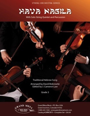 Hava Nagila - David Bobrowitz Grand Mesa Music Score/Parts