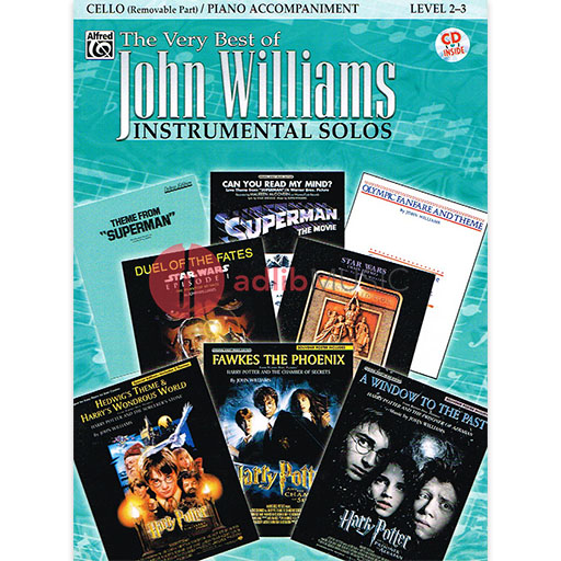 Very Best of John Williams - Cello/CD/Piano Accompaniment IFM0428CD