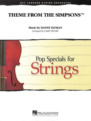The Simpsons - Danny Elfman - Larry Moore Hal Leonard Score/Parts
