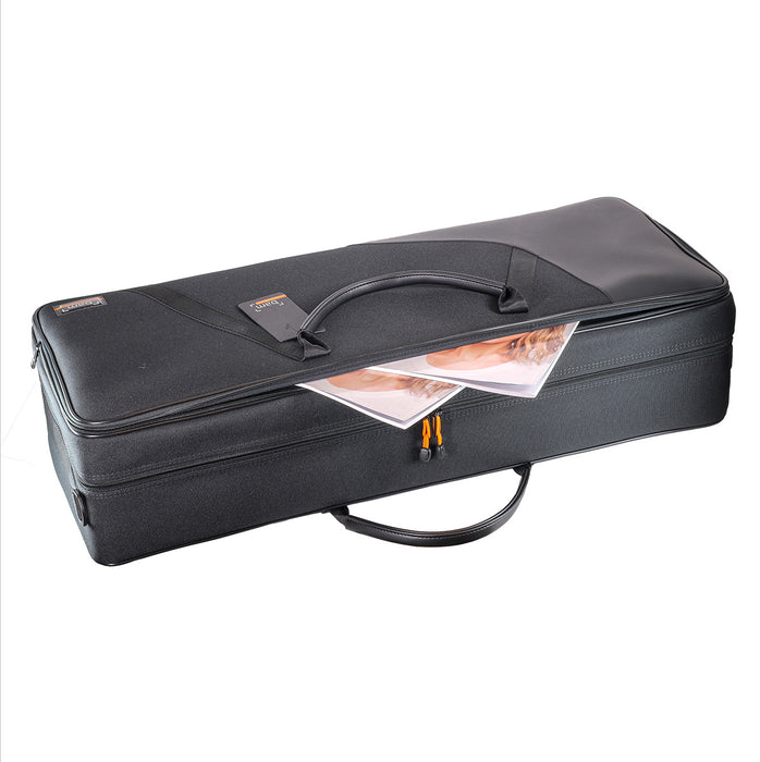 Viola Case - Bam Conservatoire Oblong, Black, 41.5cm/16"