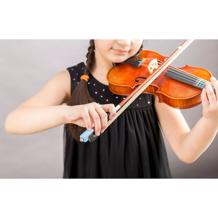 PinkyHold Bow Aid for Violin/Viola Blue