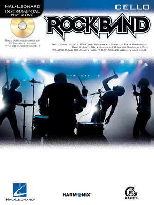 Rock Band - for Cello - Various - Cello Hal Leonard /CD