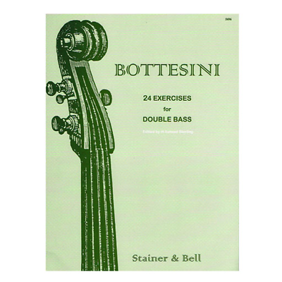 Bottesini - 24 Exercises Double Bass Solo Stainer & Bell 5696