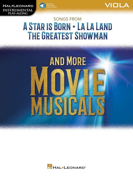 Songs from A Star Is Born, La La Land, The Greatest Showman - Viola/Audio Access Online - Hal Leonard Play Along 287965