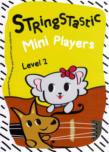 Stringstastic Mini Players Level 2 Violin - Theory Book for Violinists by Lorraine Chai Stringstastic 9780995412842