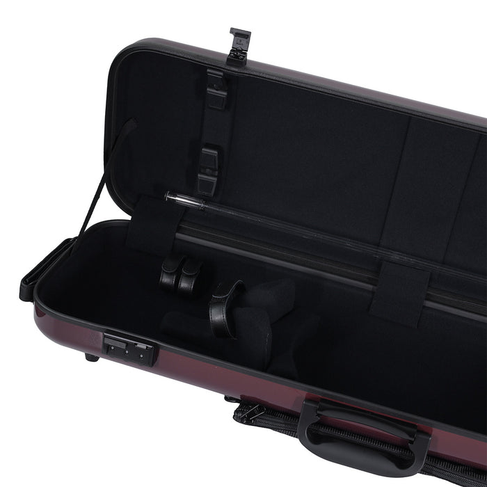 GEWA Air 2.1 Oblong Violin Case with Subway Handle Purple Gloss 4/4