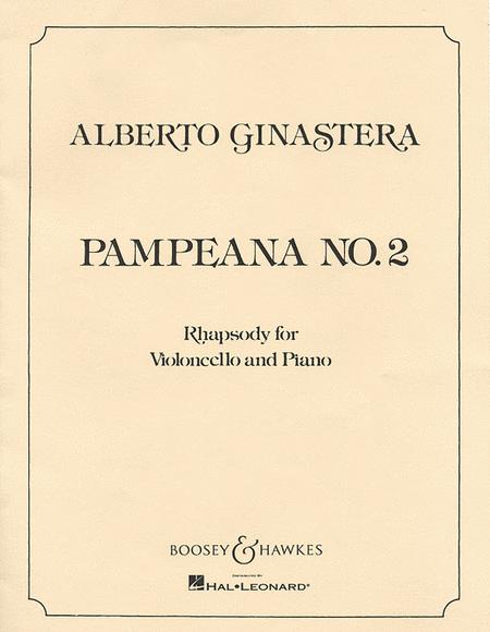 Ginastera - Pampeana #2 Rhapsody - Cello/Piano Accompaniment Boosey & Hawkes 48003054