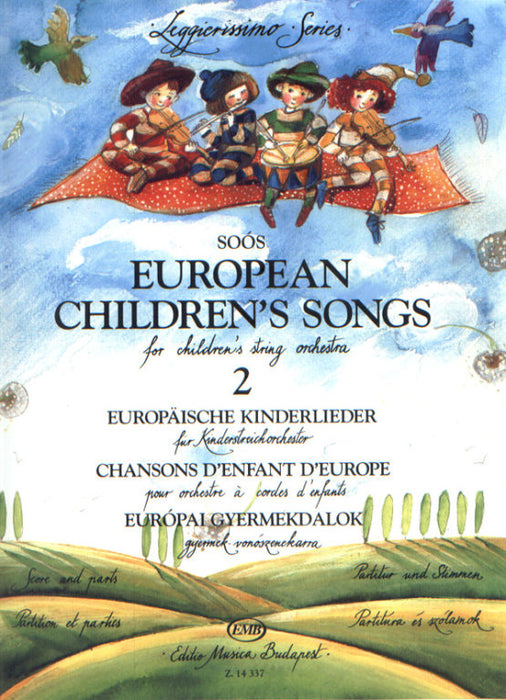 European Children's Songs Volume 2 - Children's String Orchestra EMB Z14337