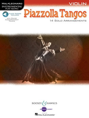 Piazzolla Tangos - Violin - Astor Piazzolla - Violin Boosey & Hawkes Sftcvr/Online Audio