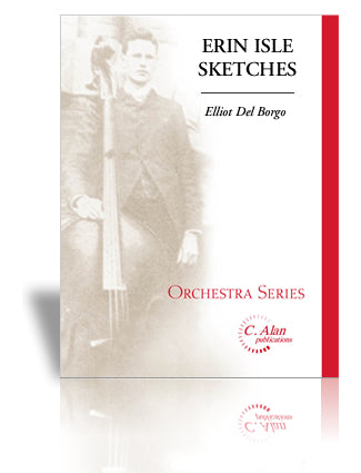 del Borgo - Erin Isle Sketches - Full Orchestra Grade 3 Score/Parts C.Alan 15890