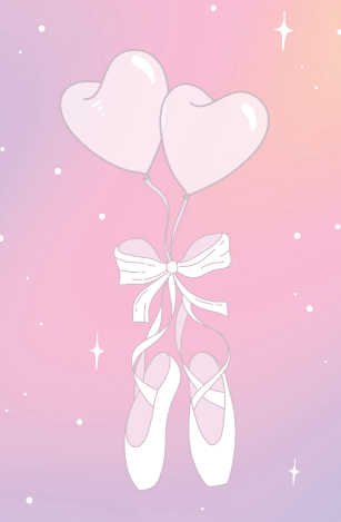 Greeting Card - Love Ballet Shoes