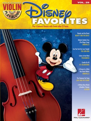 Disney Favourites Violin Play-Along - Violin/CD Hal Leonard 842648