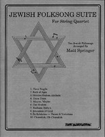 Jewish Folksong Suite - String Quartet - Tara Publications String Quartet Parts