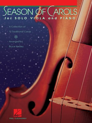 Season of Carols - Easy Solo Viola and Piano - Viola Bruce Healey Hal Leonard