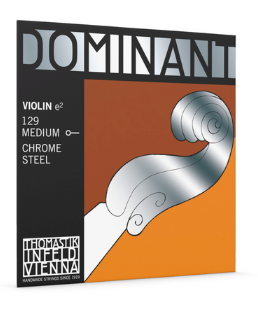 Thomastik Dominant Violin E String Steel Medium Ball End 4/4