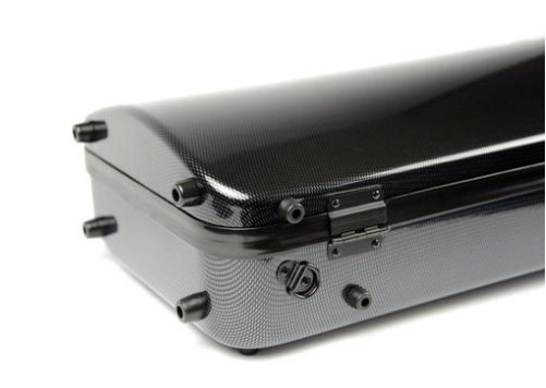 BAM Hightech Violin Case for 2 Violins Black Carbon
