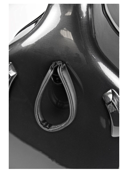 Cello Case - Bam Hightech 4.4 'Adjustable' Black Carbon