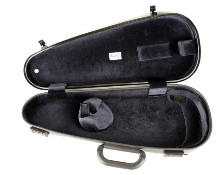 BAM Hightech Overhead Violin Case for Instrument Only Orangey